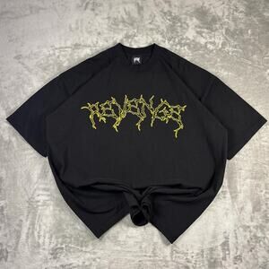 Revenge x City Morgue Lightning Logo Cerberus Tee black Size 2Xlarge